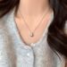 Silver Gray Shijia Pearl Zircon For Women With A High-end Feel, Light Luxury, Niche Collarbone Chain Temperament, Simple_ipsvogv.com