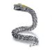 S Silver Handmade Woven Bracelet For Men High-end Niche Design Sense Personality Medusa Rattlesnake Hip-hop Dominant_ipsvogv.com