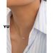 Natural Freshwater Rice Grain Pearl Necklace Jade Jewelry, Titanium Steel Light Collarbone Chain With A Sense Of Luxury_ipsvogv.com