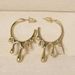 Jewelry High-End Liquid Irregular Water Drop Flowing Alloy Earrings_ipsvogv.com