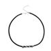 Honghan Black Ribbon Faith For Women Fashion Niche Personality Choker Necklace Accessory_ipsvogv.com