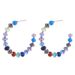 Women's Jewelry Classic C Shaped Earrings Summer Beaded Earrings Colorful Temperament Versatile Earrings_ipsvogv.com