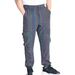 Men's Clothing geometric pattern colorful reflective overalls men's knitted breathable casual loose skinny pants_ipsvogv.com