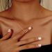 S925 Sterling Silver Necklace For Women, Versatile Temperament, 8 Shaped Heart Shaped, Sweet, Full Of Diamonds, Flashing, Ins Style Clavicle Chain_ipsvogv.com