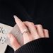 open Niche Unique Sparkling Zircon With Design, Sweet And Elegant Temperat, High-end Feel, Daily Matching Ring For Design, Temperat, Feel,_ipsvogv.com