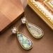 New Chinese Style Abalone Natural Color Shell Large Water Droplet Pendant Pearl Light Luxury Exquisite High-end Feeling_ipsvogv.com