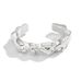 Design Sense Irregular Liquid Glossy Wide Bracelet Female Ins Wind Geometric Folds Bracelet_ipsvogv.com