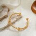 Women’s Jewelry Set Fashion Gold Twist Knotted Open Bracelet Fashionable And Versatile Temperament High End Bracelet For Women_ipsvogv.com