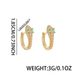 Ins Diamond Studded Snake Shaped For Women, Light Luxury, Niche Design, High-end Ear Ring Buckle, Cool And Unique_ipsvogv.com