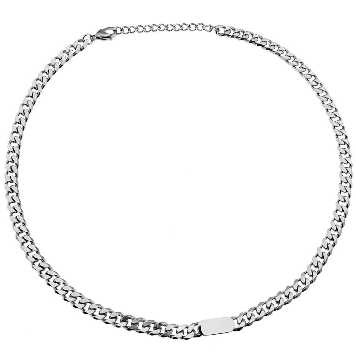 Jewelry Titanium Steel Hip Hop Trendy Brand Men And Women High End Sense Of Versatile Accessories Cuban Necklace_ipsvogv.com