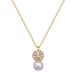 Titanium Steel 【 】 Pearl Flower Light Luxury Temperament Gorgeous Full Diamond Necklace Women's Versatile Collarbone 【 】_ipsvogv.com