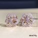 Cao Shi's New Are Sweet And Elegant, Featuring Delicate Copper With Floral Zircon Earrings_ipsvogv.com