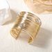Fashionable And Cool Style Micro Inlaid Zircon Multi-layer High-quality Iron Wire Wrapped Wide Face Women's Bracelet_ipsvogv.com