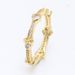 Women's Jewelry Gold Plated Diamond Ring Light Luxury Sparkling Eternal Ring_ipsvogv.com