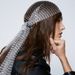 Pure handmade hat hollow fishing net hat flash diamond personality ladies jewelry fashion accessories_ipsvogv.com
