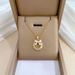 【 Titanium Steel 】 Micro Inlaid Necklace Earring Light Luxury Circular Bow Personalized Atmosphere Banquet Earrings And_ipsvogv.com
