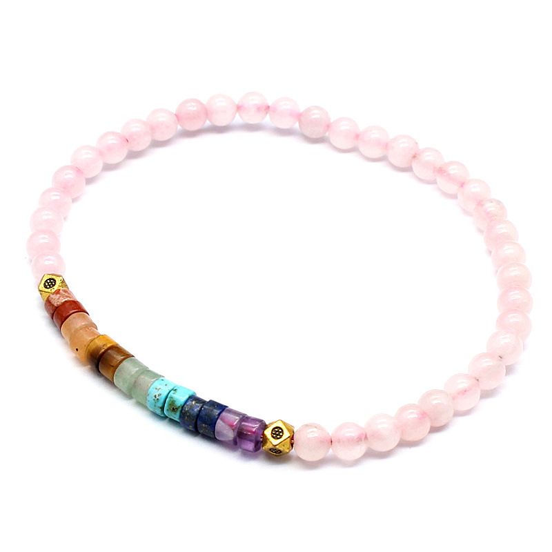 4mm Natural Stone Crystal Bracelet For Women Classic Simple Fashion Jewelry_ipsvogv.com