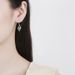 S Silver Has You Earrings, Women's Temperament, Long Fashion Earhook Jewelry, Constellation Heart Mosang Stone Earrings_ipsvogv.com