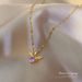 Steel 【 Titanium 】 Yilu Has You, Zircon Light Luxury Temperament, Gorgeous Full Diamond Necklace, Women's Versatile 【 】 You, Temperament, Necklace,_ipsvogv.com