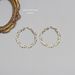 Women's earrings silver needle metal circle earrings twisted hollow earrings female exaggerated earrings earrings jewelry_ipsvogv.com