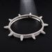 Rivet Punk Heavy Metal Full Zircon Hip Hop Trendy Brand Personality Men's Bracelet_ipsvogv.com