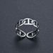Unisex Pig Nose Ring Female Simple Fashion Cold Style Retro Old Open Ring Jewelry_ipsvogv.com