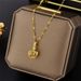 Crown Titanium Steel Necklace, Female Internet Celebrity, Same Style Clavicle Chain, Gold Rose Gold, Japanese And Korean_ipsvogv.com