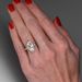 Cao Shi TUMU's New Banquet Geometry Creative Simulation Women's Inlaid with Horse Eye Zircon Ring_ipsvogv.com