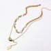 Jewelry Retro Trend Pearl Tassel Necklace Simple Square Pendant Women's Necklace_ipsvogv.com