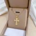 Titanium Steel 【 】 Cross Zircon Light Luxury Temperament Gorgeous Full Diamond Necklace Women's Versatile Collarbone 【 】_ipsvogv.com
