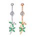 Women's Jewelry Zircon Belly Button Ring Belly Button Nail Piercing Jewelry_ipsvogv.com