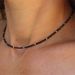 2025 New Arrivals Fashion Boho Vintage Simple Black Rice Bead Chain Necklace For Women Female Multilevel Y2K Ethnic Style Choker Jewelry_ipsvogv.com