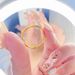 High Quality M Ö Bius Women's Vegetarian Ring Ring, Niche Design Color, Vacuum Electroplating Does Not Fade_ipsvogv.com