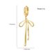 Women’s Jewelry Set Fashion Brass With Real Gold Plating Bow Shaped Earrings_ipsvogv.com