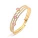 Women's Jewelry Light Luxury High End Diamond Studded Irregular Multi Layer Bracelet Niche Design Hand Jewelry_ipsvogv.com