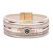 Women's Jewelry Bohemian Style Devil's Eye Diamond Leather Bracelet Simple Style Fashion Bracelet_ipsvogv.com