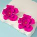 Exaggerated Large Rose Petal Metal Flower Earrings for Women Trendy Charms Wedding Big Drop Earrings Fashion Jewelry Female_ipsvogv.com