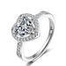 Live New Pink Heart Premium Simulated Moissanite Ring Full Diamond Band For Women_ipsvogv.com