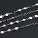 Stainless Steel Diamond Splicing Obsidian Bracelet Men And Women Do Not Fade Jewelry Advanced Simple Bracelet_ipsvogv.com