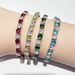 Fashion Versatile Zircon Elastic Bracelet 5.0 Simple Personality Ins Wind Multicolor Zircon Bracelet_ipsvogv.com