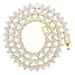 【】Ins Style Heart Zircon Tennis Chain Hip-Hop Inlaid Diamond Fashion Bracelet Necklace Light Luxury Niche_ipsvogv.com