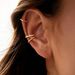 Brass With Real Gold Plating, Hot Selling Across, Simple Niche Design, Smooth And Non Pierced Ear Clips With Zircon_ipsvogv.com