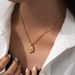 stainless steel necklace high end cross border jewelry ins zircon eight pointed star chain titanium steel necklace pendant female_ipsvogv.com