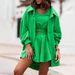 Women's clothing long sleeved jacket shorts vest three piece sports casual sweater suit_ipsvogv.com
