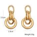 Australian niche personalized copper plated true gold geometric for female INS internet celebrity style versatile_ipsvogv.com