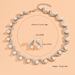 Women's imitation pearl S-shaped jewelry new bride wedding accessories set_ipsvogv.com