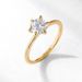 hot Classic Simple One Carat Moissanite Ring S925 Silver Six Claw Inlaid Moissanite Diamond Ring Proposal Gift_ipsvogv.com