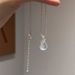 New Matte Silver Ribbon Bow Necklace INS Niche Design Sweet Simple Clavicle Chain Elegant Choker_ipsvogv.com