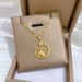 【 】 Moon Owl Light Luxury Charm Gorgeous Full Diamond Necklace Women's Versatile Clavicle Titanium Steel Chain_ipsvogv.com