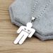 Rap Singer Billie Ellie Stainless Hip-hop Steel Round Bead Necklace Pendant_ipsvogv.com